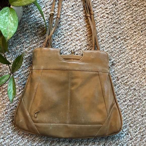 Vintage Tan Purse - Picture 3 of 8